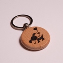 Kutyás kulcstartó