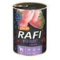 RAFI Grain Free Paté Nyúllal, Kék - és Vörösáfonyával 400 g